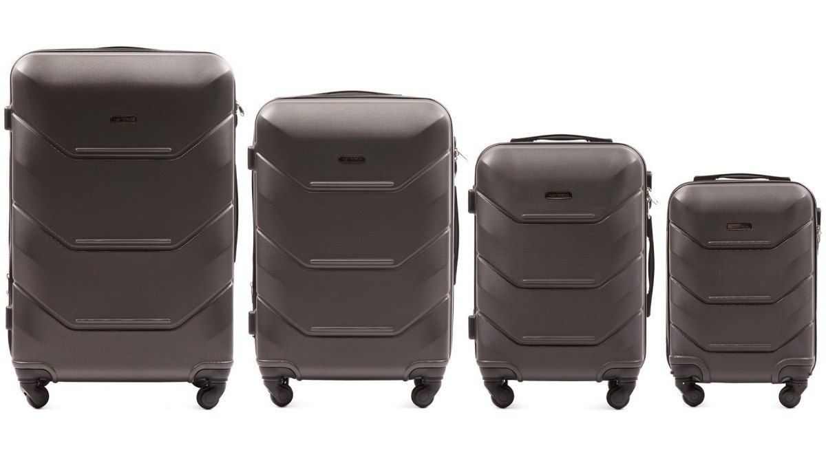 WINGS 147 set 4 kofera (l, m, s, xs) tamno siva - cover