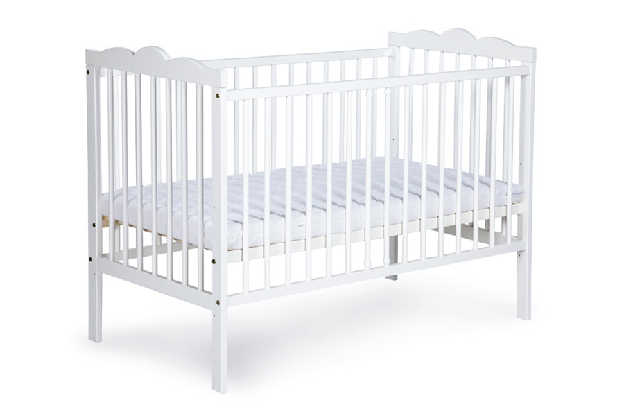 KLUPS Dječji krevetić OLIVER / RADEK III bijeli 120x60 - cover