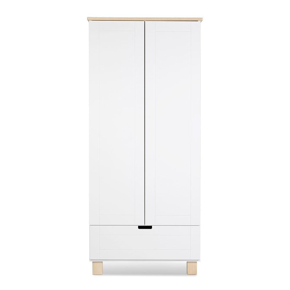 KLUPŚ Ormar s dvoja vrata IWO bijeli-bor - cover