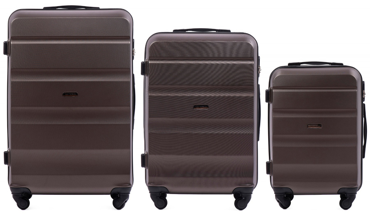 WINGS AT01 set 3 kofera (L, M, S) kava - cover