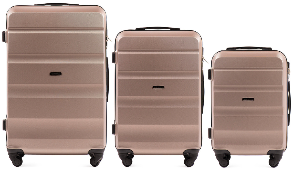 WINGS AT01 set 3 kofera (L, M, S) šampanjac - cover