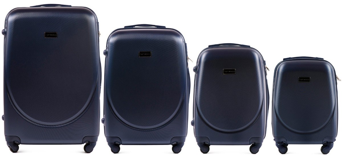 WINGS K310 set 4 kofera (l, m, s, xs) plavi - cover