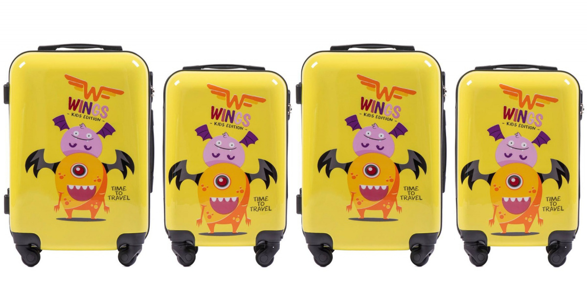 WINGS PC-KD01 2S 2XS set kofera za kabinu Monster - cover