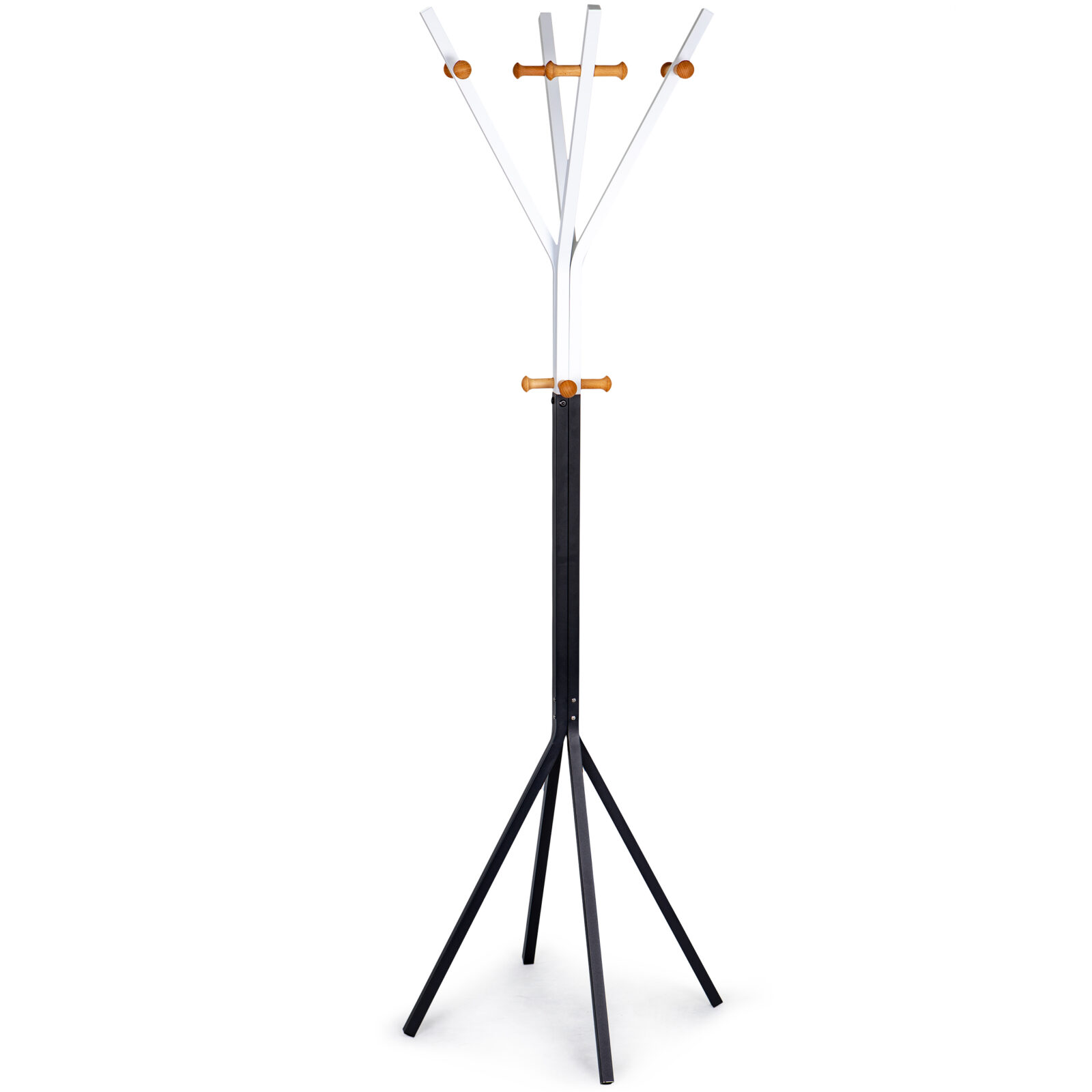 Stalak za odjeću crno - bijeli - cover