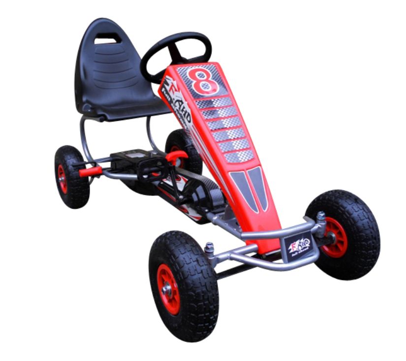 Dječji karting G5 na pedale crveni - cover