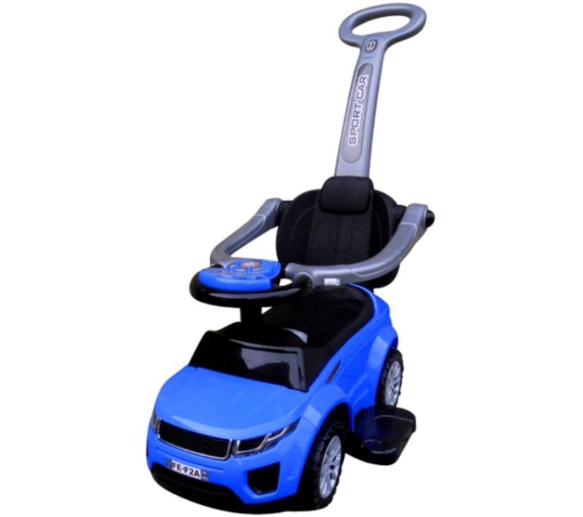 Dječja guralica J4 plavi 3u1 - cover