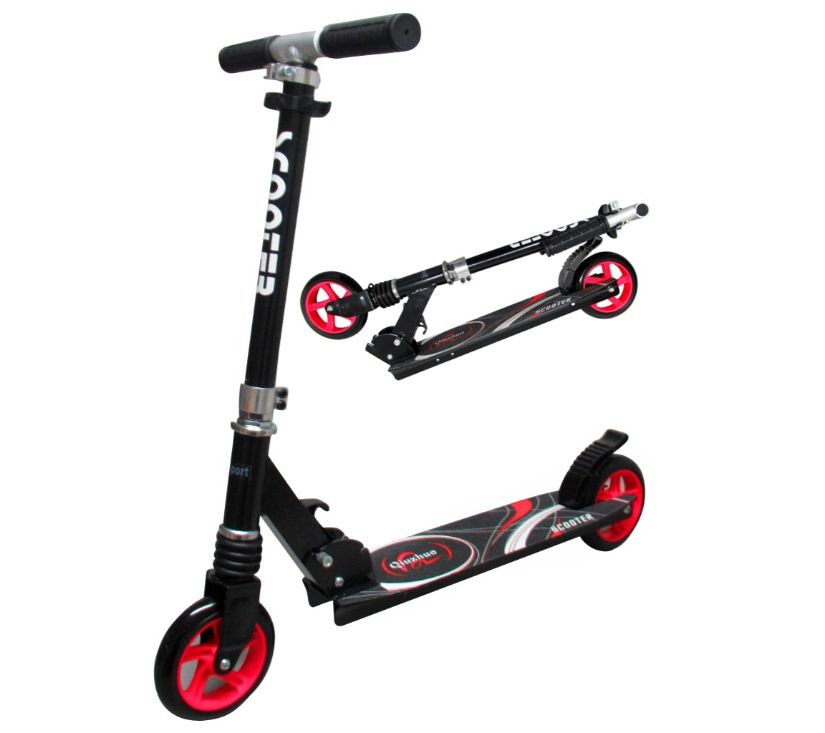 Romobil H7 crno - crveni - cover