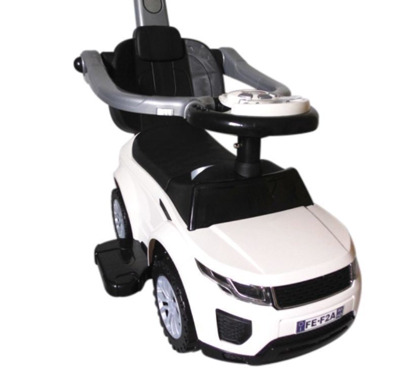 Dječja guralica J4 bijeli 3u1 - cover