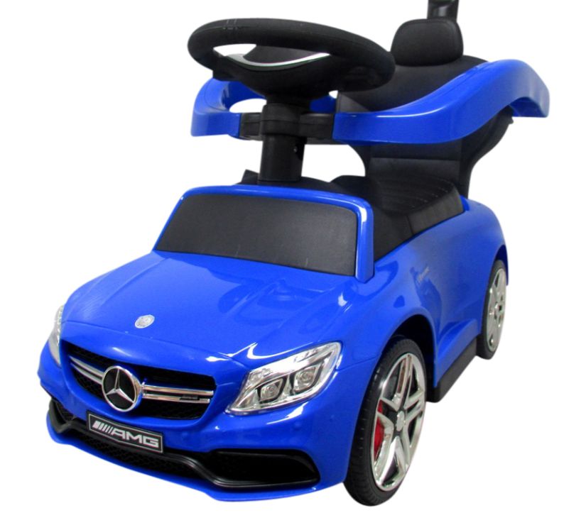 Dječji Mercedes AMG auto - guralica 2u1 plavi - cover