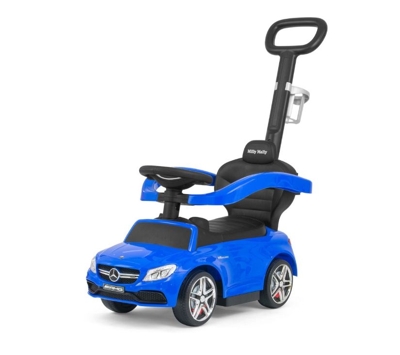 Milly Mally auto guralica Mercedes AMG C63 Coupe plavi - cover