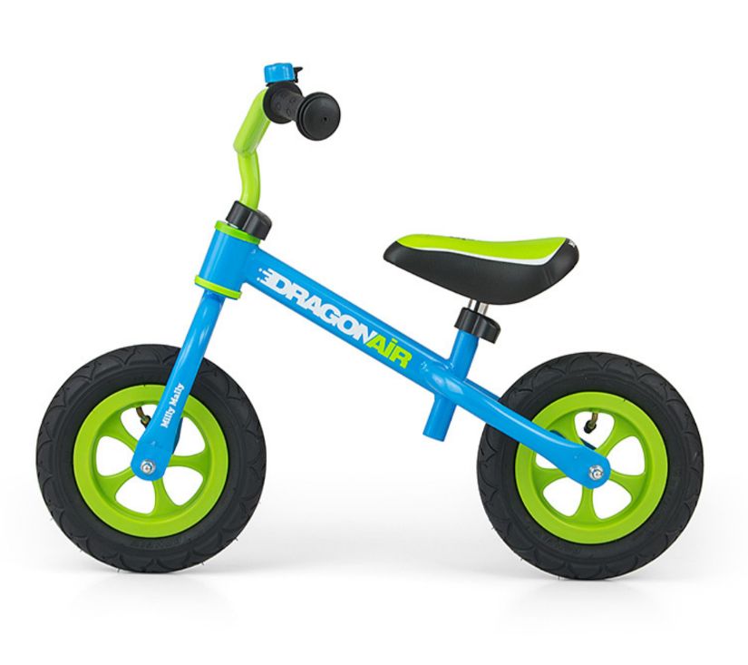 Milly Mally bicikl guralica Dragon Air plavi - cover