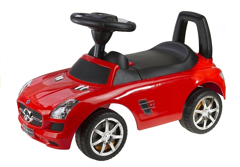 Dječja guralica auto Mercedes SLS AMG crveni - cover