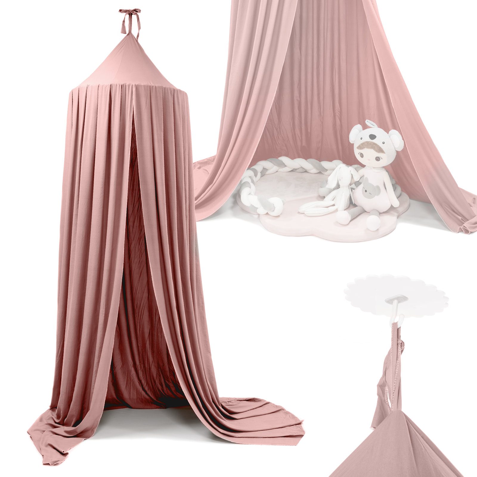 Viseći baldahin Tipi rozi - cover