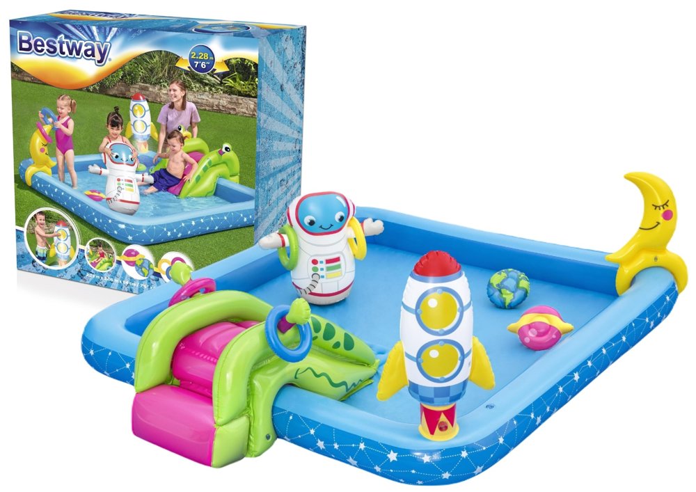 Bestway 53126 igralište na napuhavanje 239x206x86cm - cover