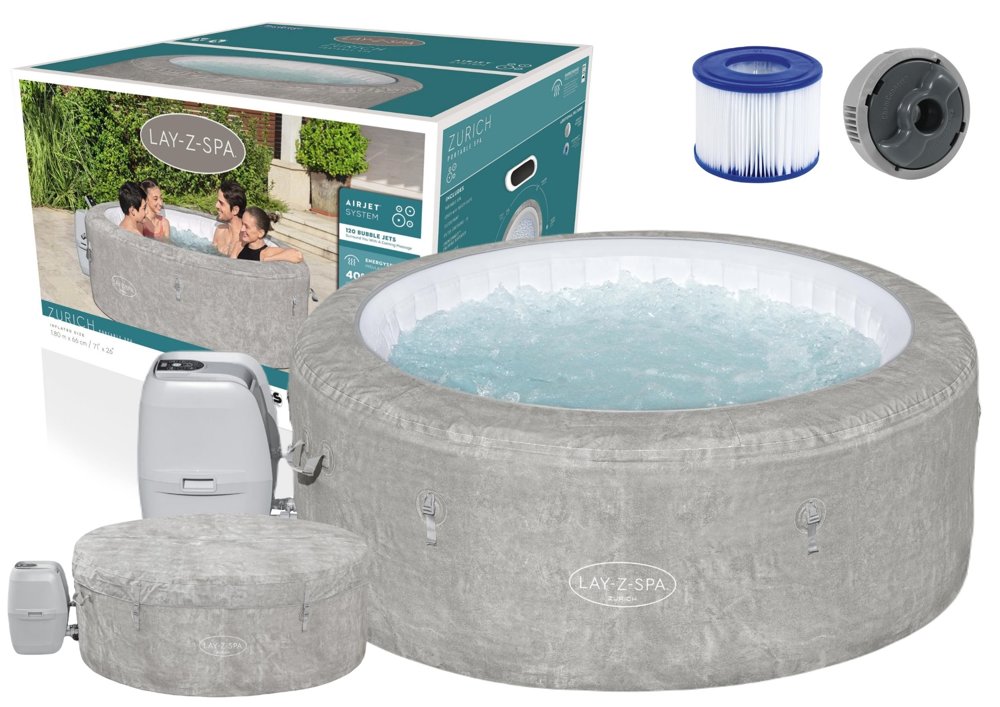 Bestway 60065 jacuzzi na napuhavanje 180x66cm - cover