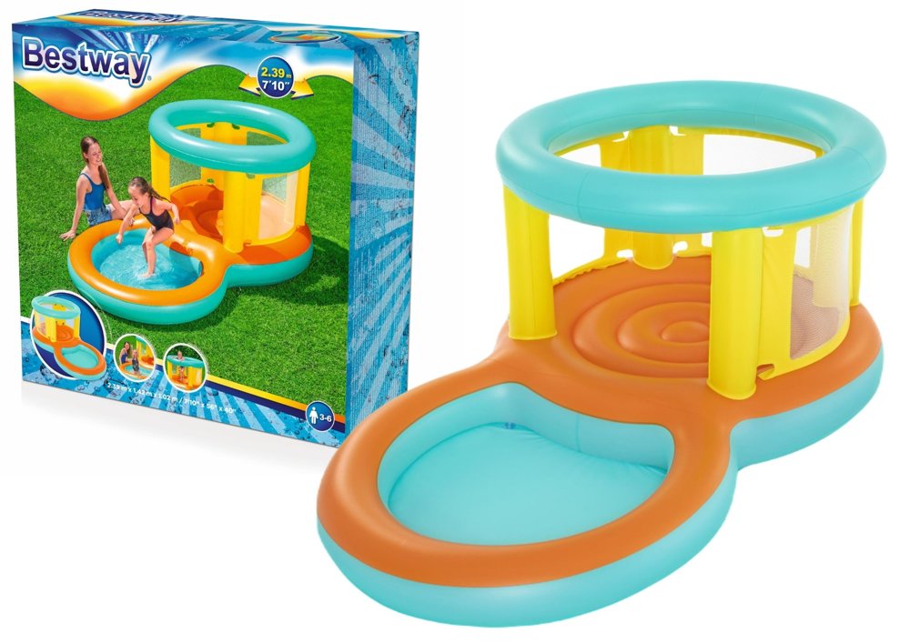 Bestway 52385 trampolin na napuhavanje 239x149x102cm - cover