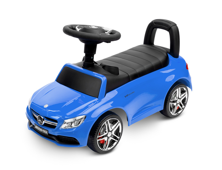 Dječja guralica Mercedes AMG C63 plavi - cover