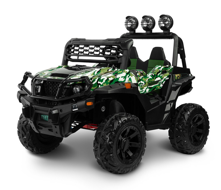 Terenski auto Timus na akumulator Camo - cover