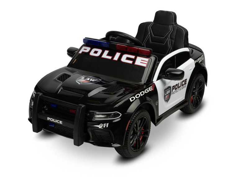 Dodge Charger policijski na akumulator crni - cover