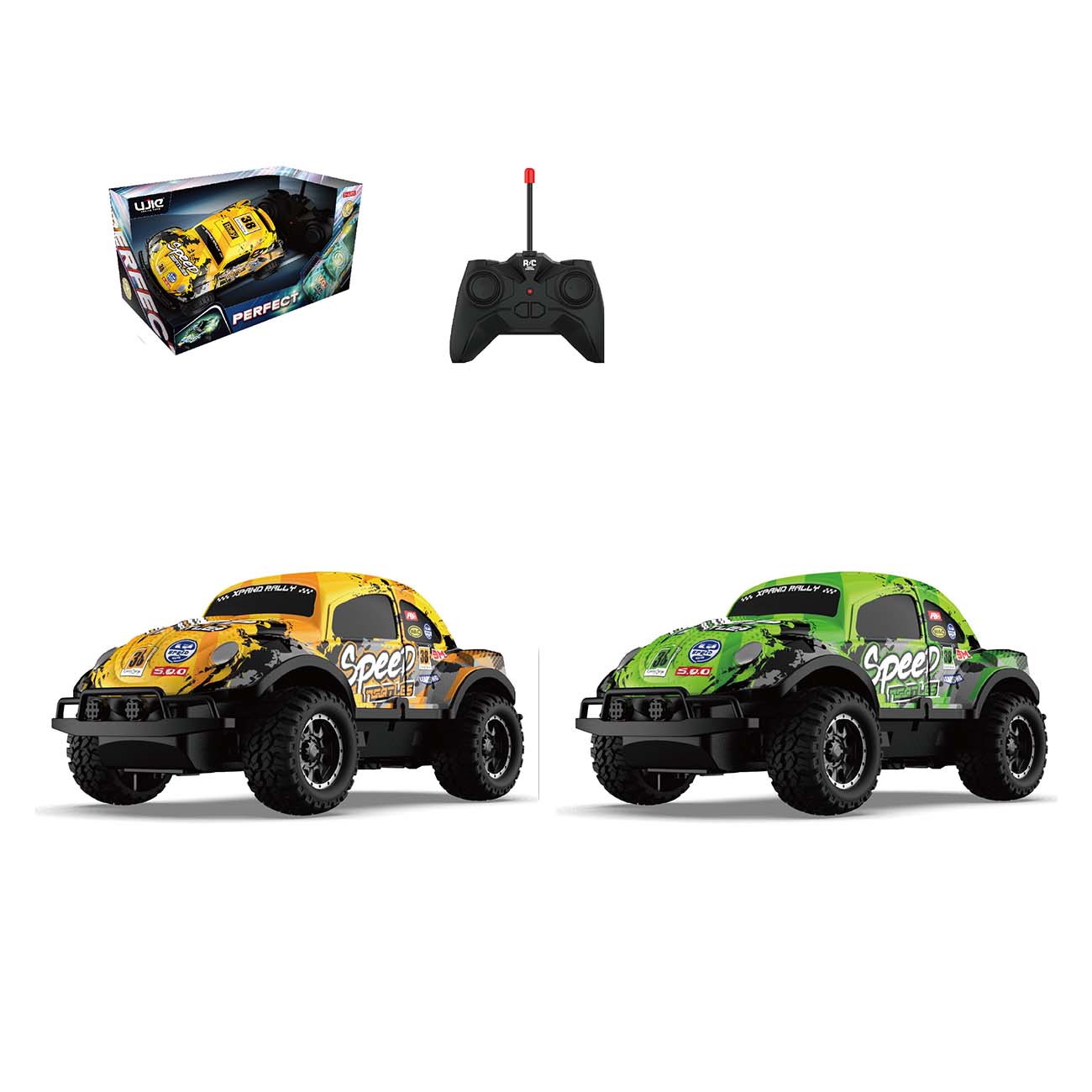 Auto, Buba terenac na daljinsko upravljanje - cover