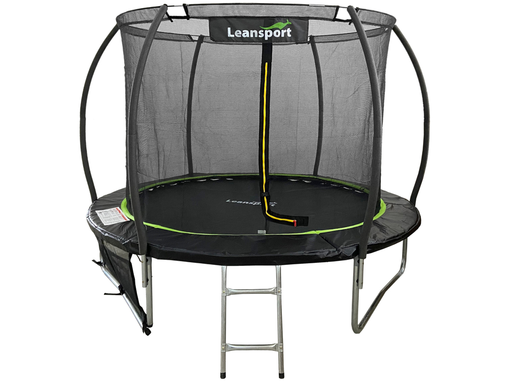 LEAN Sport Max crno-zeleni trampolin od 244 cm  - cover