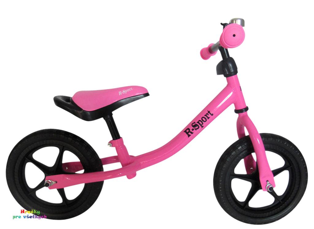 Bicikl bez pedala R1 rozi - cover