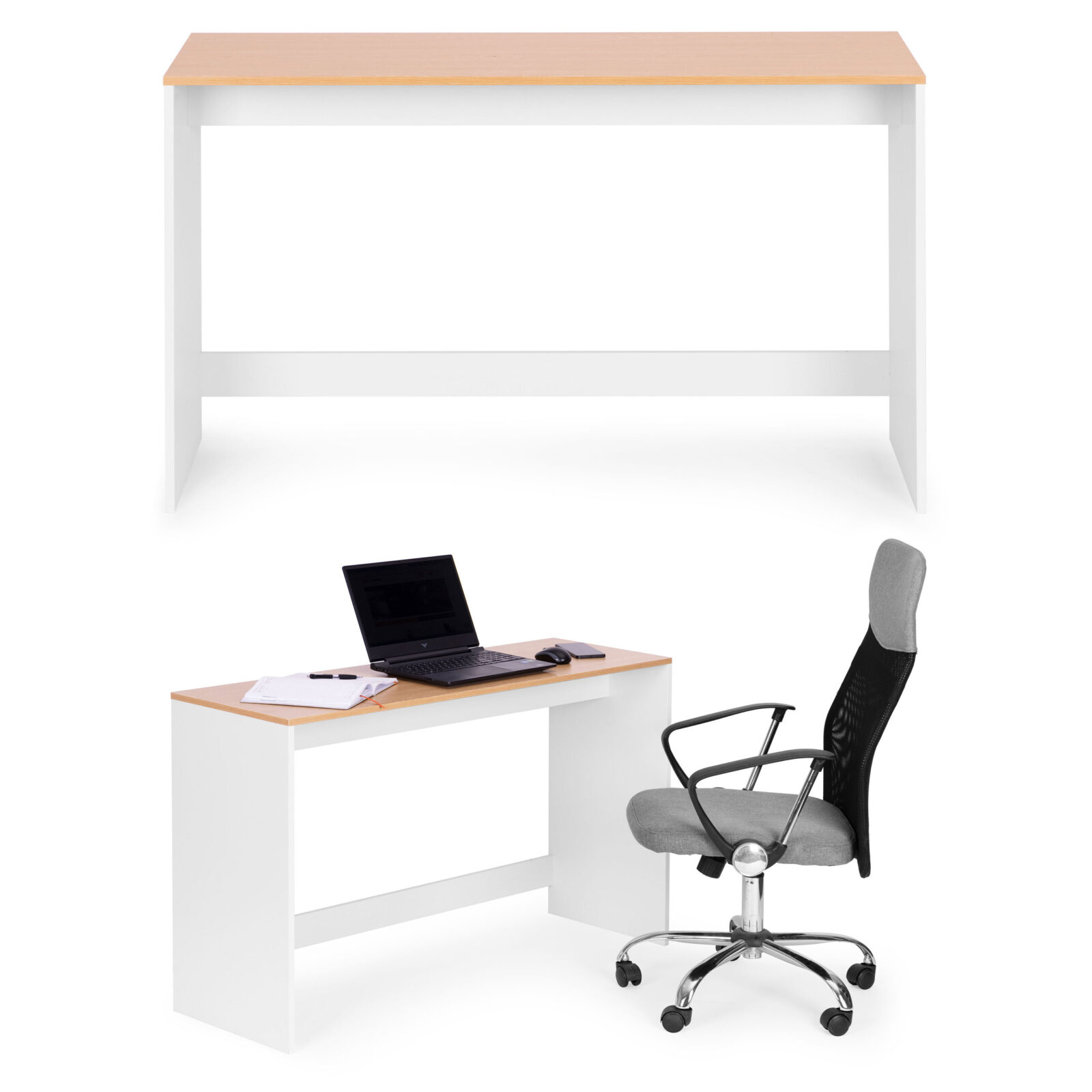 Modernhome radni stol - bijeli  - cover