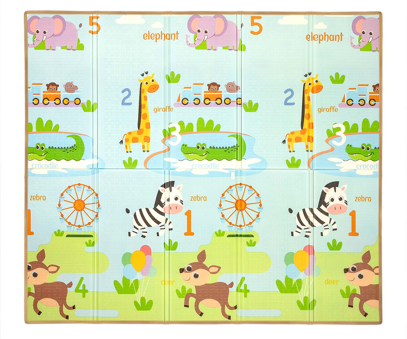 Milly Mally dvostrana pjenasta podloga za igru Savanna - cover