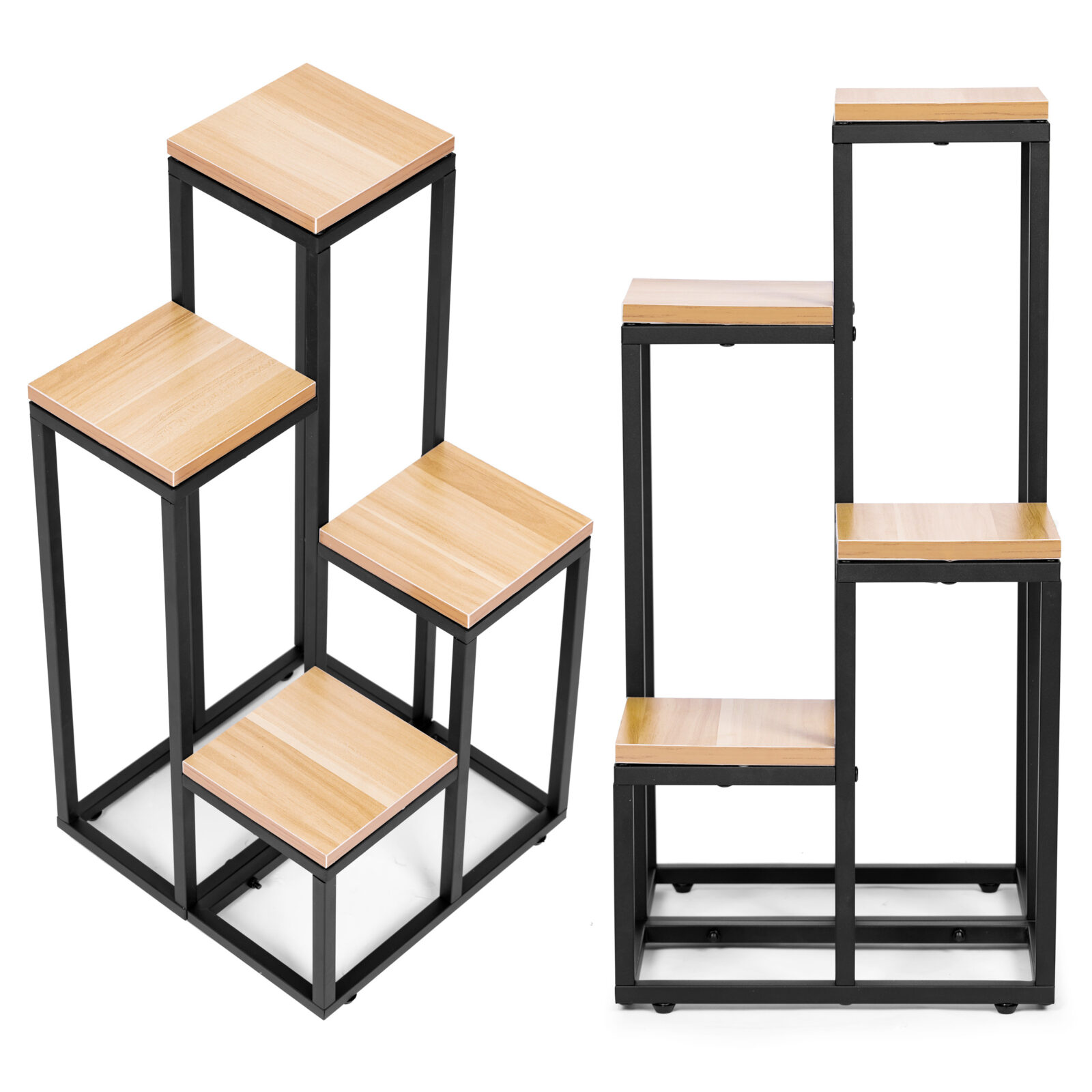 Modernhome stalak za cvijeće svijetlo smeđi - cover