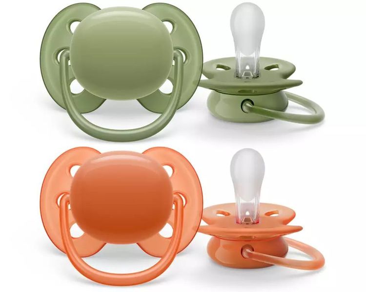 Philips Avent Ultra Soft duda varalica 18+ zeleno roza - cover
