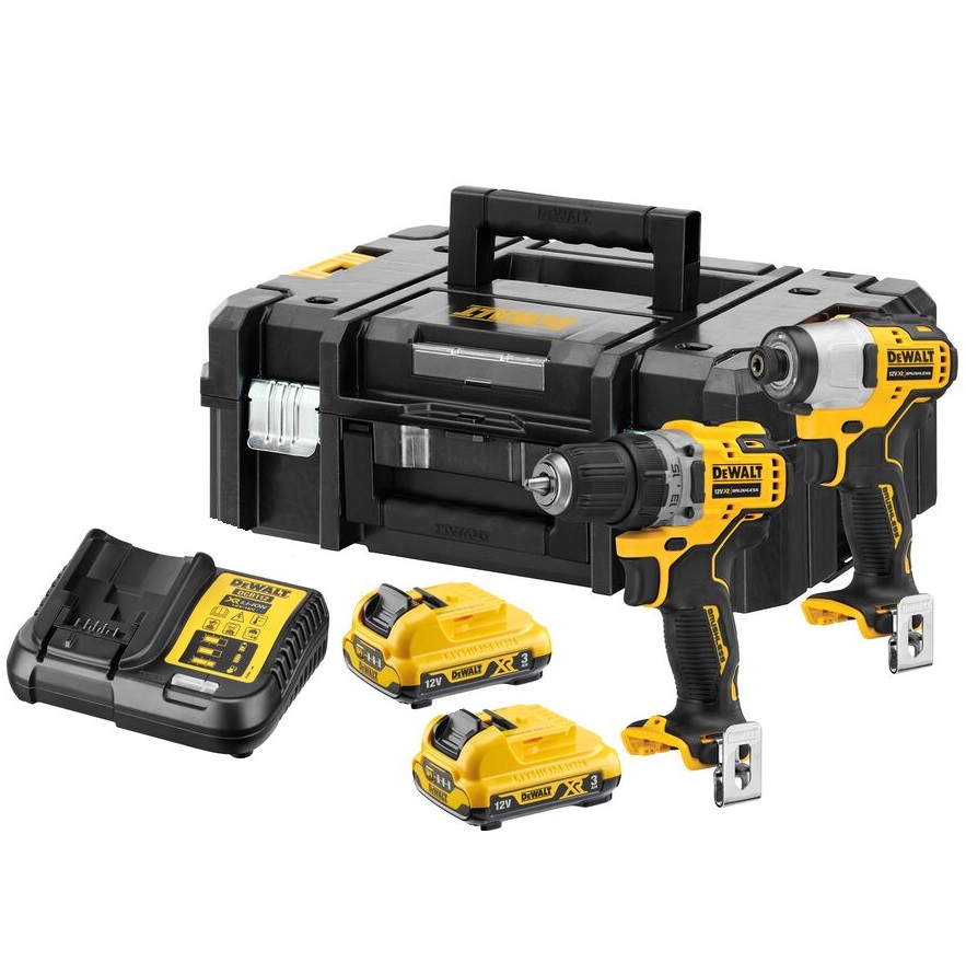 DeWalt set aku alata DCK2110L2T 12V 2x3,0Ah - cover
