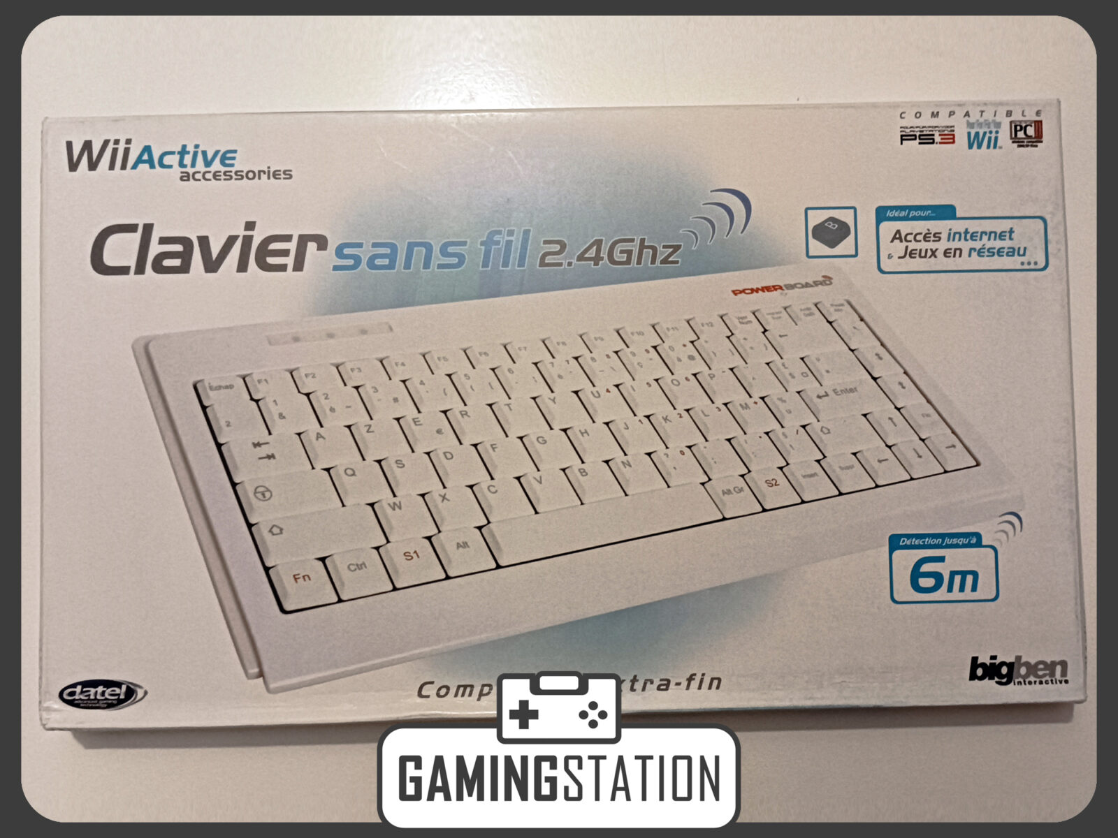 ★ Nintendo Wii Bežična Tipkovnica/Keyboard ★ - cover