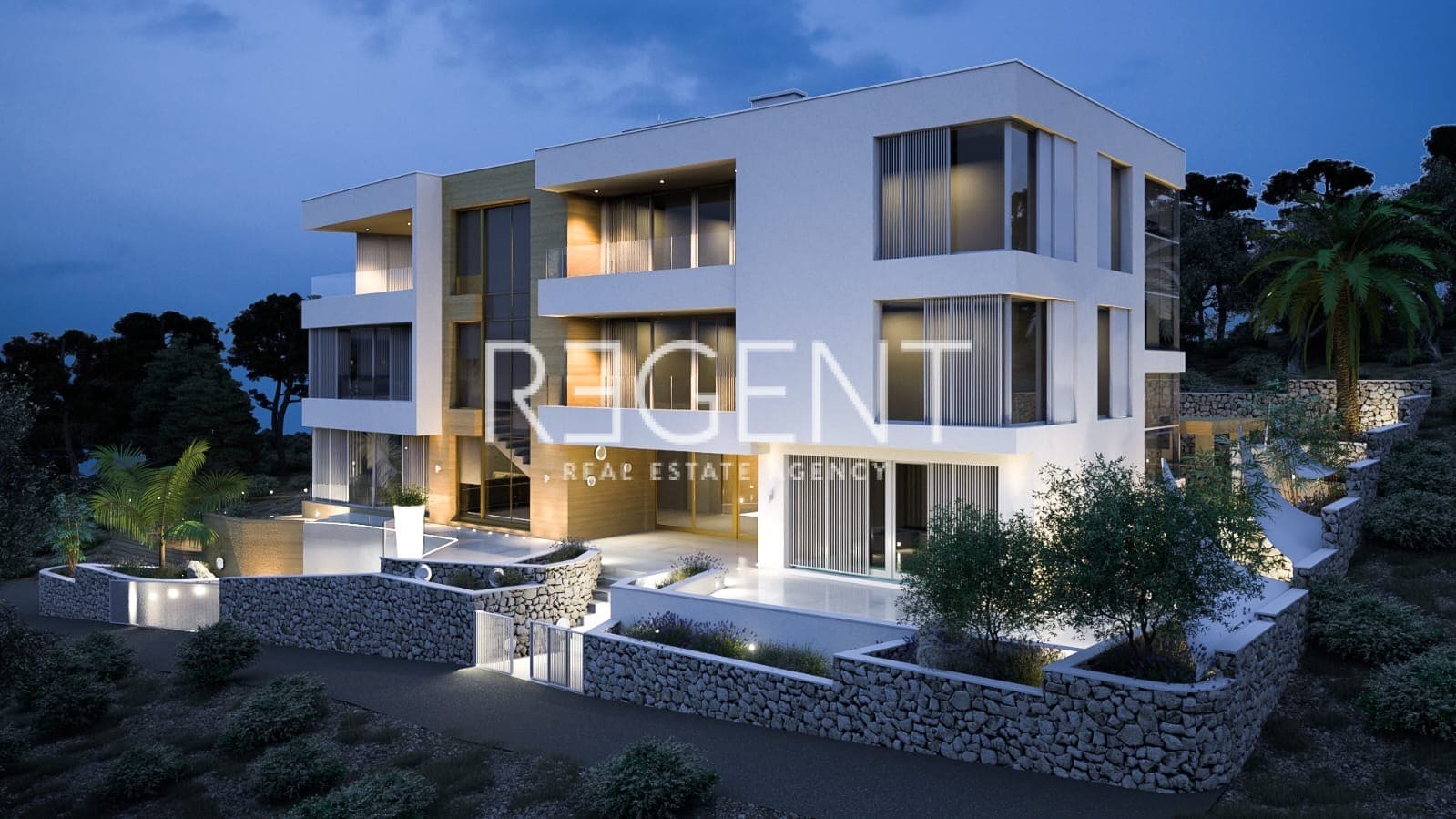 Trogir, Čiovo - Luksuzna novoizgrađena vila 100 m od mora, 579m2 - cover