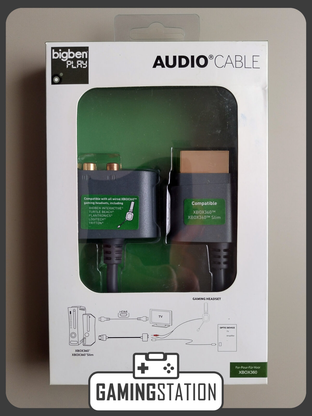 Audio kabl za xBox 360 i xBox 360 Slim - cover