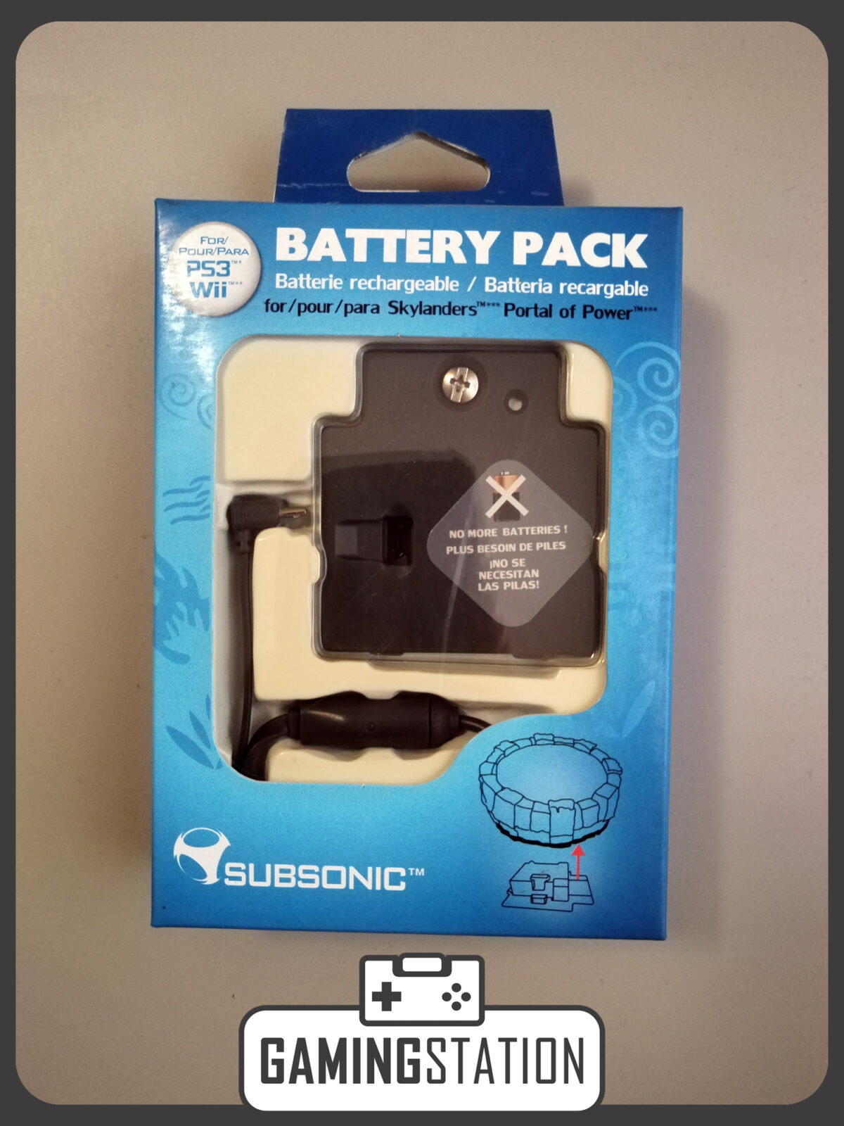 PlayStation 3 / Wii Battery Pack - cover