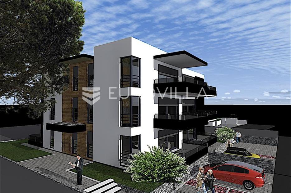 Medulin, moderna novogradnja,  stan  D u prizemlju s vrtom 47 m2 u blizini mora - cover