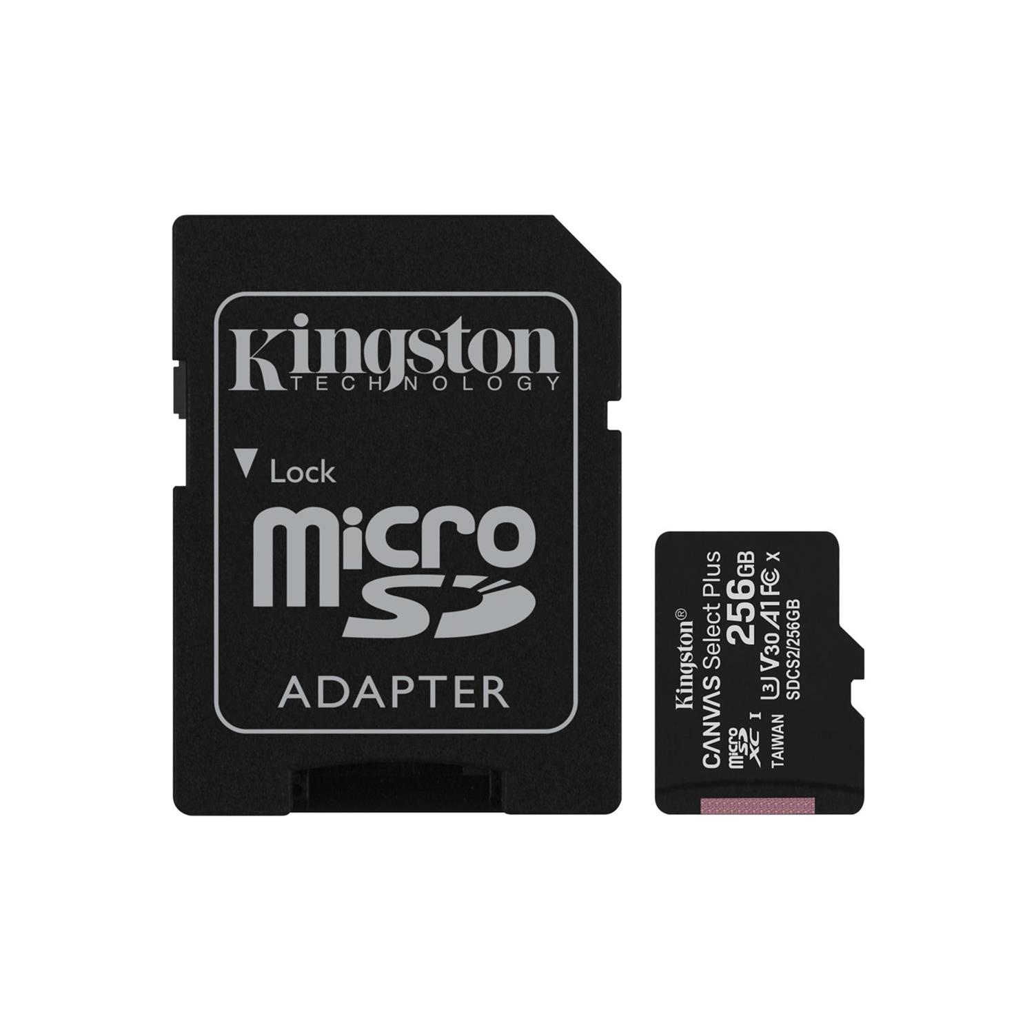 MEM SD MICRO 256GB Canvas Plus + ADP - cover