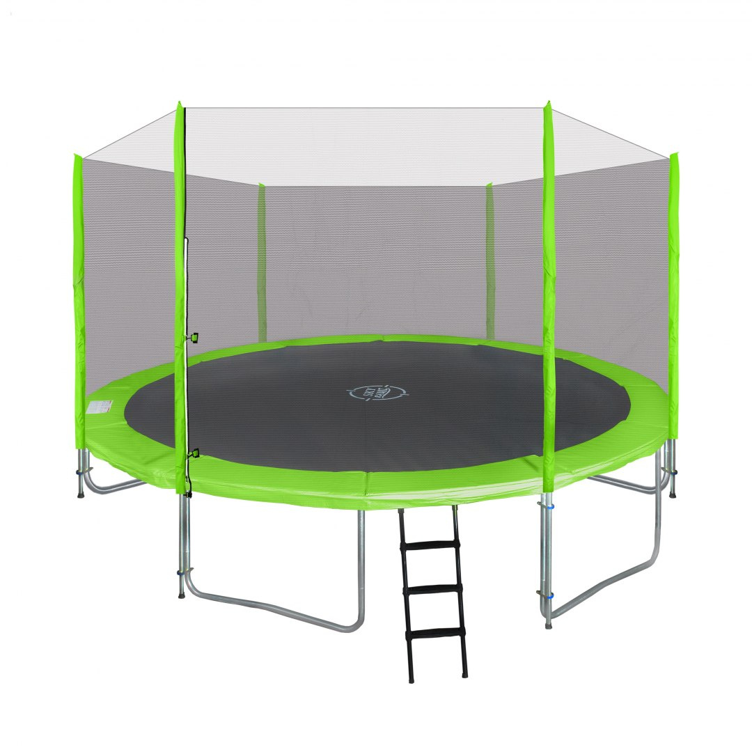 Trampolin s vanjskom sigurnosnom mrežom i ljestvama 14Ft / 427 cm - cover