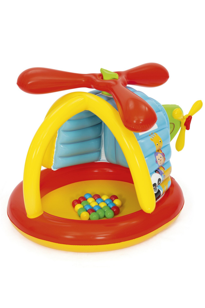 Bestway dječji bazen helikopter s lopticama - cover