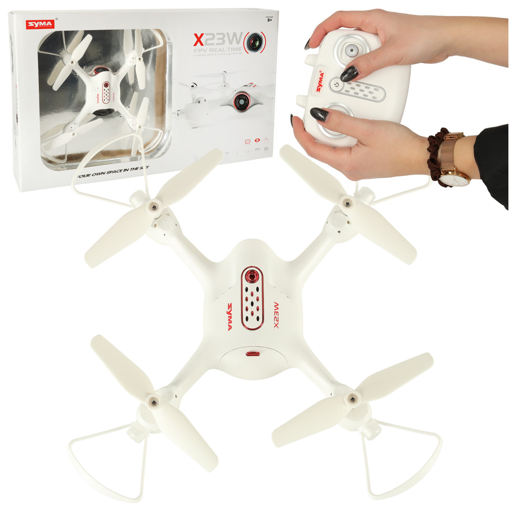 Syma X23W bijeli RC dron - cover