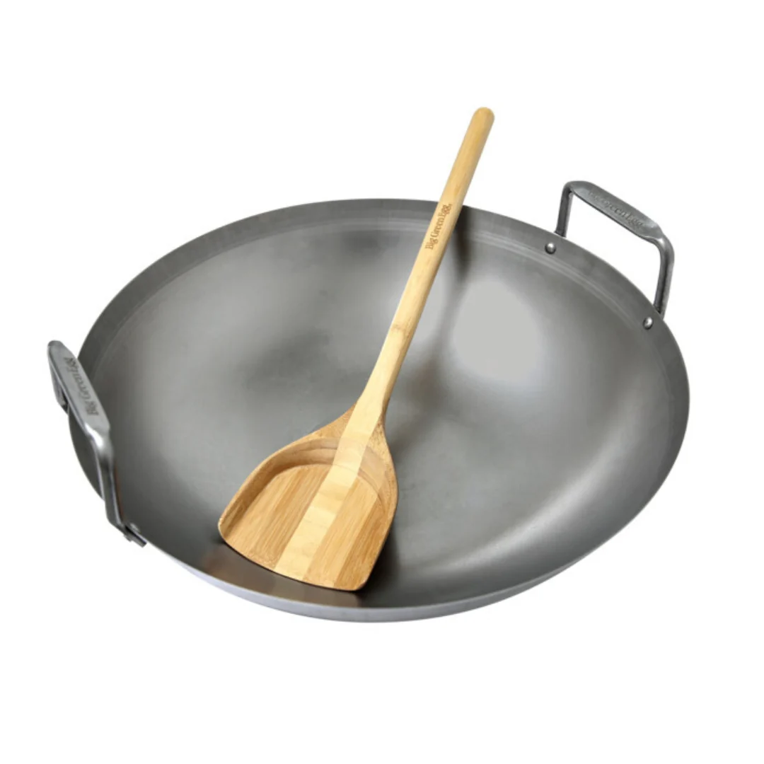 Big Green Egg Grill-Wok od čelika - cover