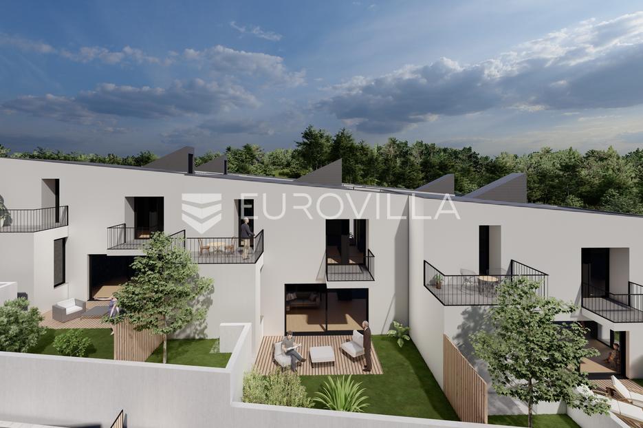 Zagreb, Perjavica, dvoetažni četverosobni stan Z1 s vrtom i garažom NKP 113 m2 - cover