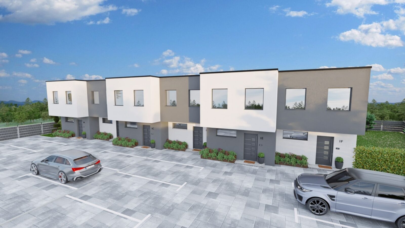 BREZOVICA, 6 KUĆA U NIZU, 104 M2 + VRT + 2 PM, USELJENJE 9/2025 - cover