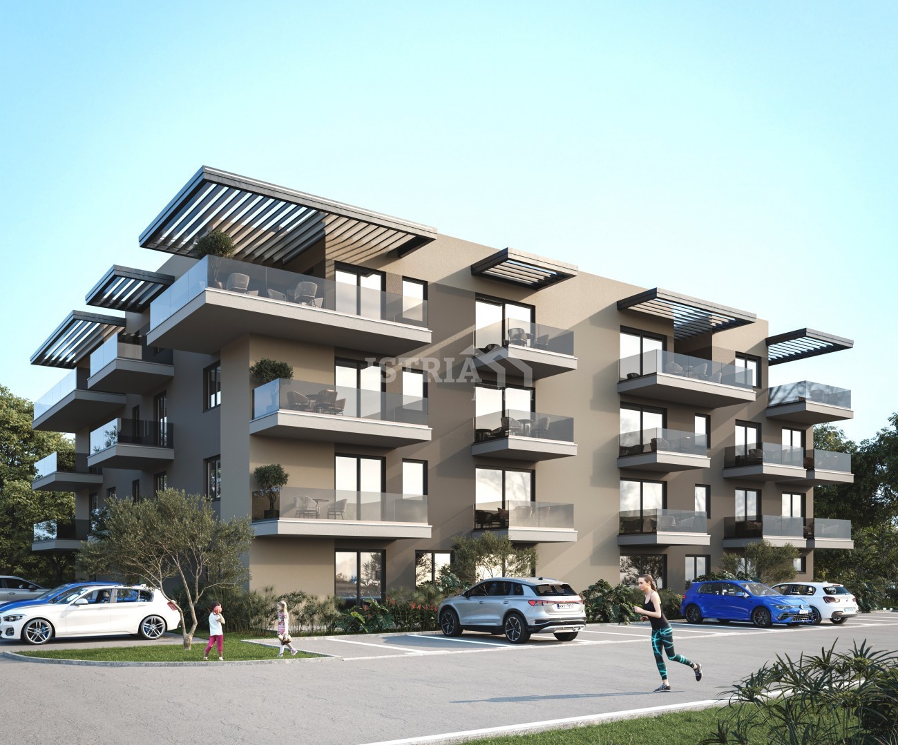 Predivan penthouse u modernoj zgradi sa liftom na lijepoj lokaciji - 1500 m od mora - cover