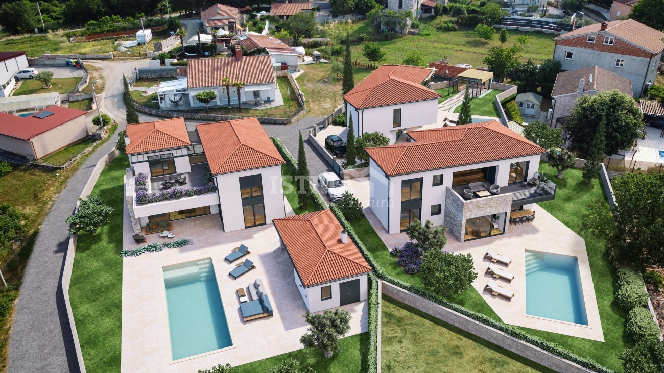 Prelijepa kvalitetna samostojeća vila sa bazenom u okolici Vrsara - cover