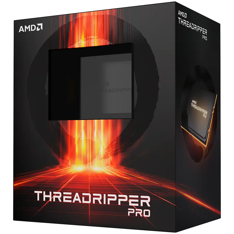 AMD CPU Desktop Ryzen Threadripper PRO 7975WX (32C/64T,5.3GHz Max,160MB,350W,SP6) box 100-100000453WOF - cover