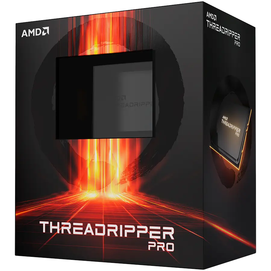 AMD CPU Desktop Ryzen Threadripper PRO 7985WX (64C/128T,5.1GHz Max,321MB,350W,SP6) box - cover