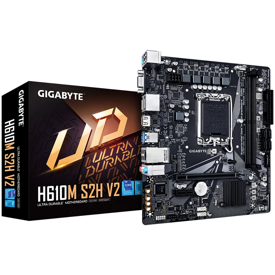 Gigabyte H610M S2H V2 (LGA1700, mATX) matična ploča - cover