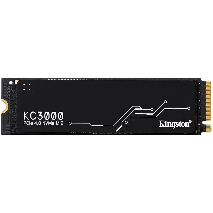 Kingston 4096G KC3000 PCIe 4.0 NVMe M.2 SSD EAN: 740617324297 - cover