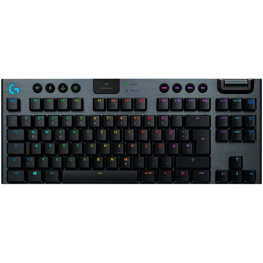 LOGITECH G915 TKL LIGHTSPEED Wireless Mechanical Gaming Keyboard - CARBON - US INT'L - LINEAR - cover